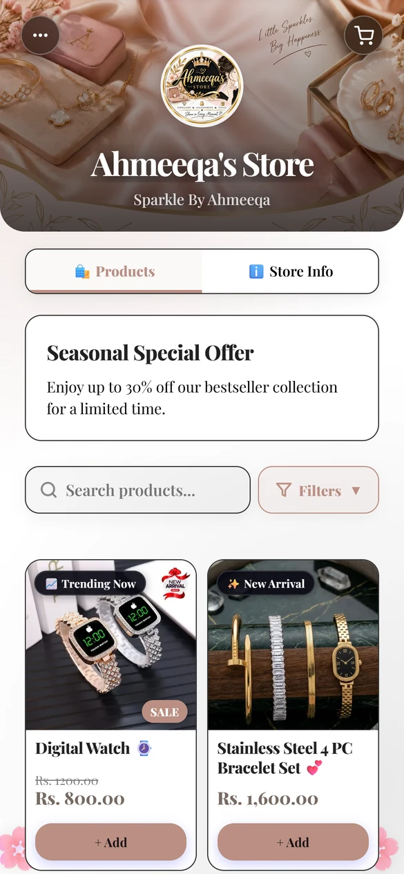 Ahmeeqa's Live Store